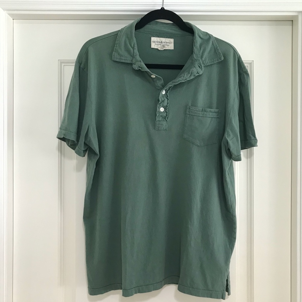 Denim & Supply Ralph Lauren Short Sleeve - L - Picture 3 of 3